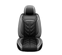 Auto Seat Covers For Nissan For Qashqai J10 J11 Universal Style Full Coverage Car Seat Cover Pu Leather Interior Accessories(G Black Gray 5 Seat)