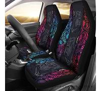 Auto Seat Covers Great Dane Dog Color Pattern Car Front Seat Cover Decor Universal Sedans Bucket Seats Covers Comfort Car Back Bucket Protectors For Most Automotive Suv Sedan 52X138 CM