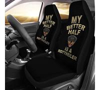 Auto Seat Covers My Better Half Is A Car Back Bucket Protectors Universal Car Front Seat Cover Decor Comfort Sedans Bucket Seats Covers For Most Automotive Sedan Suv 52X138 CM