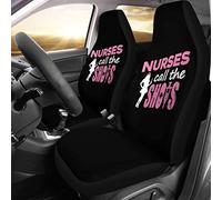 Auto Seat Covers Nurses Call The Shots Car Front Seat Cover Decor Universal Sedans Bucket Seats Covers Cute Cars Bucket Seats Cover For Most Automotive Suv Trucks 52X138 CM
