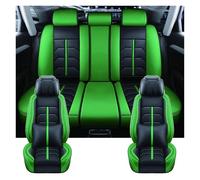Auto Seat Covers Set For Fit For City For Jazz For Vezel For Civic For CRV For Accord 7 8 Universal Car Seat Covers(Green+cushion)