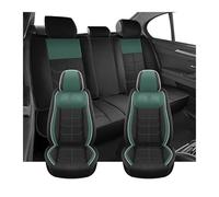 Auto Seat Covers Set For Fit For City For Jazz For Vezel For Civic For CRV For Accord 7 8 Universal Car Seat Covers(BLACK GREEN)