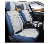 Auto Seat Covers Set Universal Style 3D Car Seat Covers For Hyundai For I40 Interior Accessories Seat Protectors(Blue White)