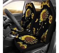 Auto Seat Covers Softball You Are My Sunshine Sunflower Cars Bucket Seats Cover Universal Sedans Bucket Seats Covers Funny Car Front Seat Cover Decor For Trucks Most Automotive Sedan 52X138 CM