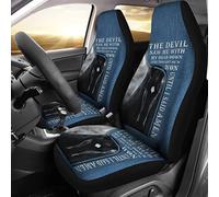 Auto Seat Covers The Devil Saw Me With My Head Horse Car Back Bucket Protectors Universal Cars Bucket Seats Cover Decorative Car Front Seat Cover Decor For Trucks Sedan Suv 52X138 CM