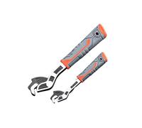 Auto Securing Industrial Wrench Premium Steel Construction Slip Resistant Grip for Workshop Applications Essential Tool Ergonomic Auto Locking Spanner