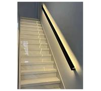 Auto-Sensing LED Stair Handrail, Aluminum Alloy Illuminated Handrail for Indoor/Outdoor Stairs and Hallway Safety