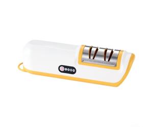 Auto Sharpener One-Button Use for Auto Sharpener One-Button(Yellow) | ABS and steel body, build, lightweight 22cm, cordless freedom, modern kitchen look