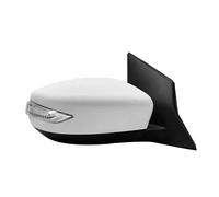 Auto Side Mirror Car Accessories Outside Side Rearview Mirror Assemblys For Nissan For Tiida For Pulsar 2016-2023 Auto Mirror Assy Complete Wing Mirrors(WHITE,7 Pin Right)
