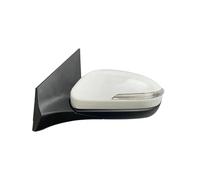Auto Side Mirror For Hyundai I20 2016 2017 Auto Electric Folding Turn Signal Heating Lens Mirror Assy Car Rearview Mirror Assembly Complete Door wing Mirror(WHITE,8 Wire Left)