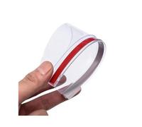 Auto Side Mirror Rain Eyebrow Cover For Palisade For BMW E39 Tiida Car Supplies 2PCS Rearview Mirror Rain Eyebrow Visor Carbon Fiber Side(Transparent)