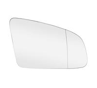 Auto Side Mirror Sheet Glass For A3 8P 2003-2008 For A6L C6 4F 2005-2008 Glass For Wing Mirror Wide Angle Rearview 8E0857536E 8E0857535E Easy Install Mirror Glass(Right)