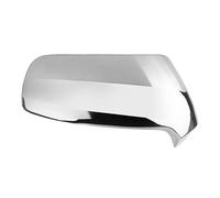 Auto Side Rear View Mirror Cover Cap For Citroen C3 2008-2017 C4 For Picasso 2006-2013 Silver Black(Glossy Chrome Right)