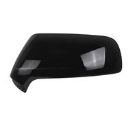 Auto Side Rear View Mirror Cover Cap For Citroen C3 2008-2017 C4 For Picasso 2006-2013 Silver Black(Glossy Black Left)