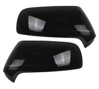Auto Side Rear View Mirror Cover Cap For Citroen C3 2008-2017 C4 For Picasso 2006-2013 Silver Black(1pair Black)