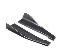 Auto Side Skirts Universal 48CM Car Bumper Protector ABS Front/Rear Lip Spoiler Diffuser Splitter Anti-Scratch Design(Carbon Look)