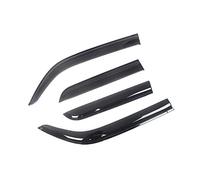Auto Side Window Wind Deflectors Visors Black Rain Guard Door For Dodge For Nitro 2007-2011 Visor Vent Shades Dark Smoke Ventvisor Door Sun Visors