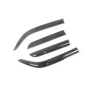 Auto Side Window Wind Deflectors Visors For A6 4B C5 2000-2006 Black Rain Guard Door Visor Vent Shades Dark Smoke Ventvisor Door Rain Guard Sun Visor