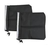 Auto Side Wing Mirror Covers 2 Pieces with Waterproof Oxford Fabric for Rearview Mirror Protection from Snow Ice Frost and Bird Pecking Suitable for Various Vehicles