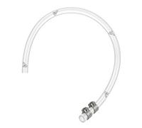Auto Silicone Hoses 4mm Id X 8mm Od Clear Silicone Vacuum Hose 30 Metres With 2 Stainless Mini Clips High Temp Air Breather Washer Tube
