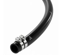 Auto Silicone Hoses 5mm Id X 10mm Od Black Silicone Vacuum Hose 8 Metres With 2 Stainless Worm Drive Clips High Temp Air Breather Washer Tube