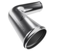 Auto Silicone Hoses Aluminium Beaded Hose 90 Degree Elbow Connector For Silicone Hose Intercooler Boost Pipes (45mm Od)