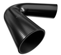 Auto Silicone Hoses Autosiliconehoses 135 Degree Silicone Elbow Hose Black - 40mm High-Temp High Pressure For Turbo Water Intercooler Coolant Radiator