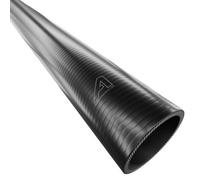 Auto Silicone Hoses Autosiliconehoses 1M Straight Reinforced Hose Black - 68mm High-Temp High Pressure For Turbo Water Intercooler Coolant Radiator