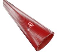 Auto Silicone Hoses Autosiliconehoses 1M Straight Reinforced Hose Red - 60mm High-Temp High Pressure For Turbo Water Intercooler Coolant Radiator