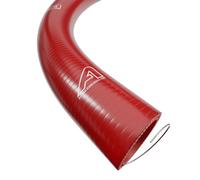Auto Silicone Hoses Autosiliconehoses 1M Straight Wire Reinforced Hose Red - 28mm Ultraflex Flexible High Temp High Pressure