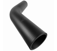 Auto Silicone Hoses Autosiliconehoses 45 Degree Reinforced Hose Black - 13mm Fluro Lined Fuel & Oil Hose High Temp High Pressure