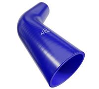 Auto Silicone Hoses Autosiliconehoses 45 Degree Silicone Elbow Hose Blue - 83mm High-Temp High Pressure For Turbo Water Intercooler Coolant Radiator