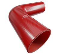 Auto Silicone Hoses Autosiliconehoses 90 Degree Silicone Elbow Hose Red - 57mm High-Temp High Pressure For Turbo Water Intercooler Coolant Radiator