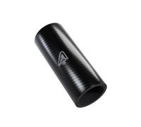 Auto Silicone Hoses Autosiliconehoses Straight Reinforced Hose High-Temp High Pressure For Turbo Water Intercooler Coolant Radiator (Black - 50mm)
