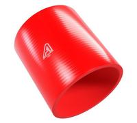 Auto Silicone Hoses Autosiliconehoses Straight Reinforced Hose High-Temp High Pressure For Turbo Water Intercooler Coolant Radiator (Red - 400mm)