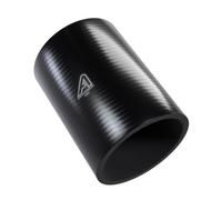 Auto Silicone Hoses Autosiliconehoses Straight Reinforced Hose High-Temp High Pressure For Turbo Water Intercooler Coolant Radiator (Black - 150mm)