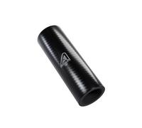 Auto Silicone Hoses Autosiliconehoses Straight Reinforced Hose High-Temp High Pressure For Turbo Water Intercooler Coolant Radiator (Black - 850mm)