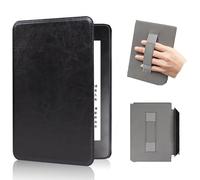 Auto Sleep/Wake Function Textured Handheld Protective Case Compatible with Kindle Paperwhite and Kindle Colorsoft 7" 12th Gen 2024,Slim Shell Case Premium PU,Drop-Resistant,Anti-Scratch (Black)