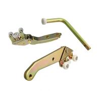 Auto Sliding Door Roller Guide Compatible With VW For Transporter T4 1990-2004 1 Set Of Sliding Door Hinge Pulleys The Upper Middle And Lower Rolling Guides Of The Left Sliding Door