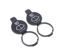 Auto Spare Parts Compatible With GMC For Terrain 2010-2016 Windshield Wiper Fluid Reservoir Cap Cover Lid Container Accessory(2pcs)