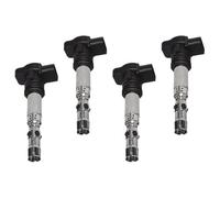 Auto Sports Ignition Coil Compatible With A4 For B5 8D2 1.8 T 1995 1996 1997 1998 1999 2000 4Pcs Car Ignition Coil OEM: 06F905115F 07K905715D 07K905715E