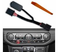 Auto Start Stop Eliminator for 2018-2023 Jeep Wrangler JL JLU Upgrade Plug Play Engine System Cable Easy Installation(Not fit 4XE) Accessories (Black)