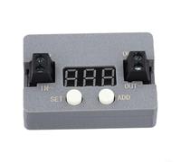 Auto Start Stop Power Switch Module for 12V Batteries Featuring Adjustable Turn On and Cutoff Voltage Protection from 4V to 30V DC (With no shell)