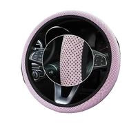 Auto Steering Wheel Cover 38cm Universal Car Steering Wheel Cover Anti-slip Massage Particles Knitted Fabric Stretch