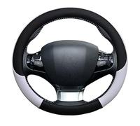 Auto Steering Wheel Cover For Peugeot 308 2014 2015 2016 2017 2018 2019 2020 II T9 308 SW 308 308 CC Car Steering Wheel Cover Protector(White)