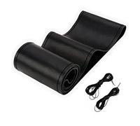 Auto Steering Wheel Cover For Universal 40CM 42CM 45CM 47CM 50CM Artificial Wheel Braid Cover Car Truck Extra Large Protector(50CM Black)