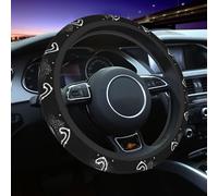 Auto Steering Wheel Cover Rosary Catholic Inner Ring Wheel Cover Microfiber Car Steering Wheel Cover Anti-Slip Car Accessory For Car, Truck, Auto, 38Cm