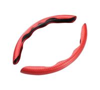 Auto Steering Wheel Covers Non Slip Auto Interior Decoration Accessories Carbon Fiber Look Universal Car Steering Wheel Booster Cover(D)