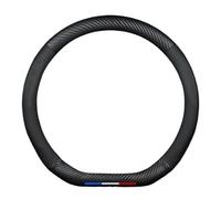 Auto Steering Wheel For Jeep For Grand For Cherokee XJ For Renegade For Compass For Wrangler JK TJ For Patriot SRT Trail Hawk Steering Wheel Cover(D Black)