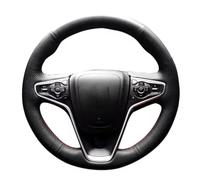 Auto Steering Wheel Protector For Buick For Regal Artificial Leather Steering Wheel Cover DIY Hand-sewing Car Steering Wheel Covers(Light Blue Thread)
